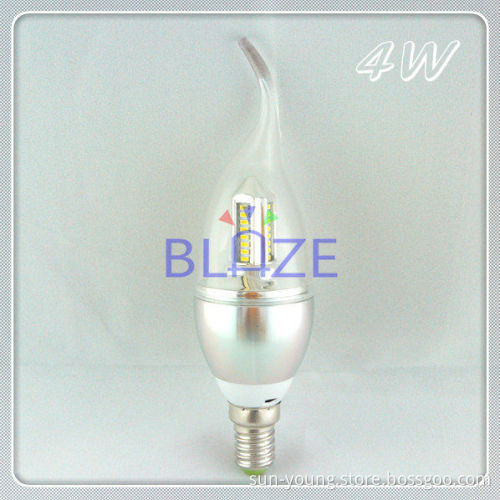 E14 3W Warm White Light 32 LED 3014 SMD Candle Light Bulb, AC 85-265V